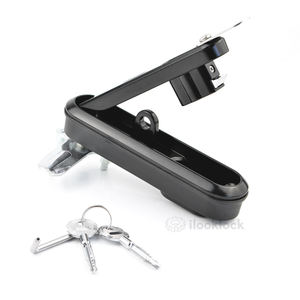 5 जी दूरसंचार और बिजली वितरण कैबिनेट के लिए जस्ता मिश्र धातु स्विंग हैंडल - Product Image 2