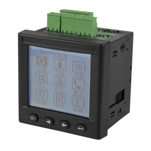 Acrel ARTM-Pn dispositivo di visualizzazione dei dati di temperatura Busbar unità di monitoraggio Display per scatola di distribuzione fino a 60 sensori