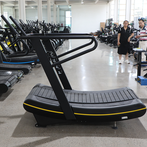 Cardio Training Equipment SAERDE Curved Non Motorized <b>Treadmill</b> for Endurance Building <b>Walking</b> Pad <b>Treadmill</b> Foldable - Product Image 3