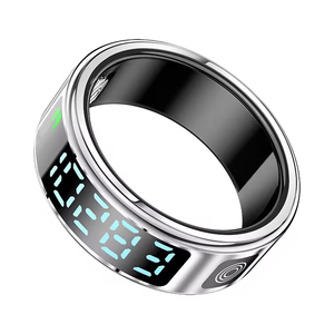 SR08 Smart Ring voor Heren en Dames, LED Display, Hartslagmeter, Bloedzuurstofmeter, Multi-Sport Modus, IP68 5ATM Waterdicht, App Besturing - Product Image 1