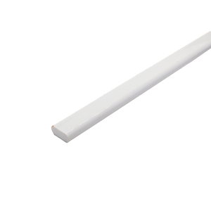 <span class=keywords><strong>Barre</strong></span> de lest inférieure en plastique blanc <span class=keywords><strong>pour</strong></span> rideaux, vente en gros d'usine, taille personnalisée <span class=keywords><strong>pour</strong></span> stores romains et pièces de stores enrouleurs - Product Image 4