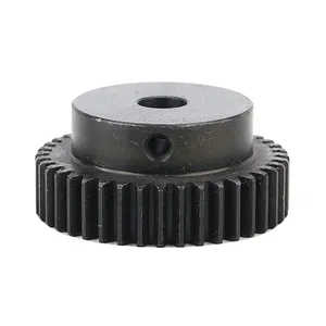 M1 M1.5 M2 M2.5 M3 M4 M5 M6 Module 1 1.5 2 2.5 3 4 5 6 CNC Steel Toothed Pinions Gear Rack 40T 40 teeth
