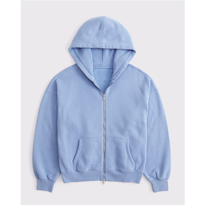 Sweat à capuche décontracté pour femme LEDUO, nouvelle arrivée, entièrement zippé, en polaire, manches longues, grandes poches, coupe ample - Product Image 1