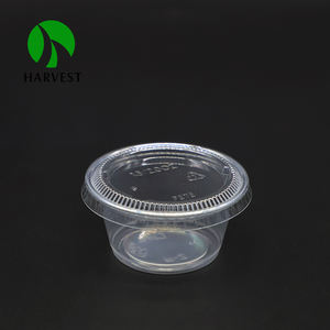 แก้วใส่สลัดแบบใส่กลับบ้าน,ถ้วยซอสอาหารสำเร็จรูปพลาสติกใส2ออนซ์พร้อมฝาปิด - Product Image 1