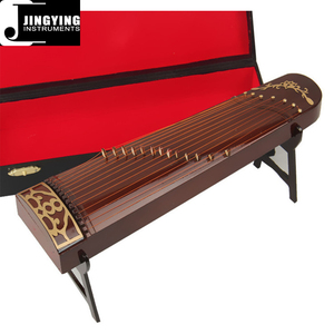 Modèle de mini guzheng en bois fait à la main Jingying Music 2024, plusieurs tailles, décoration d'intérieur, instrument, cadeau - Product Image 3