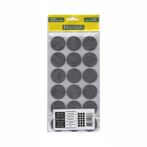 GREY 35mm Self Adhesive Nonwoven Felt Round Furniture Feet Protection <b>Pads</b> - Product Image 2