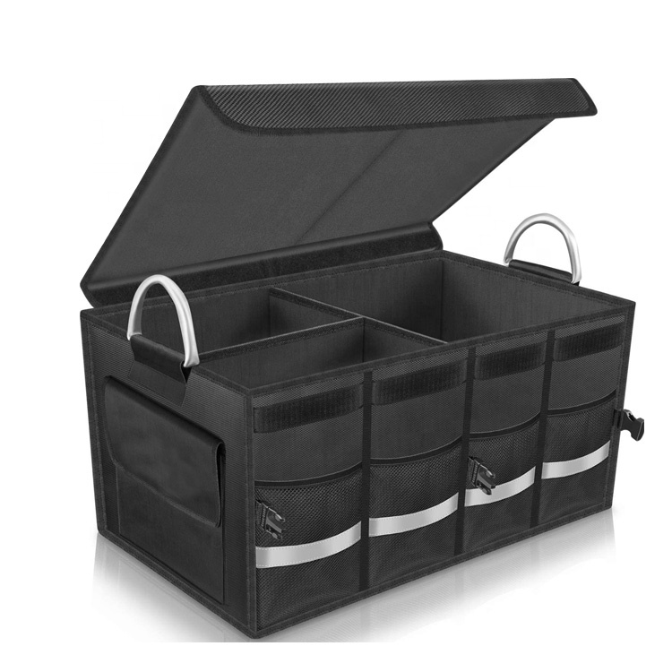 Новый Автомобильный багажник, органайзер для хранения с ремешками, складная сумка для хранения, складная сумка
