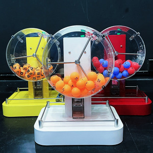 Machine à Boules de Loterie Automatique Interactive pour Soirée Casino, Tirage au Sort, Machine à 30 Boules, Cage de <span class=keywords><strong>Bingo</strong></span> Transparente - Product Image 2
