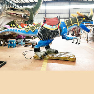 ไดโน่ไรเดอร์ผลิตไฟฟ้าสำหรับผู้ใหญ่ animatronic <span class=keywords><strong>Dragon</strong></span> ขี่ไดโนเสาร์กลสำหรับสวนสนุก - Product Image 6