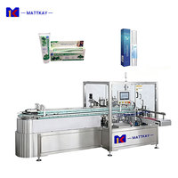 Machine d'emballage verticale automatique haute performance pour le conditionnement de bouteilles, de dentifrices et d'onguents en cartons