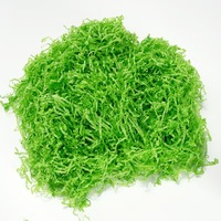 Papier déchiqueté en raphia ondulé coloré, biodégradable et écologique, avec revêtement en amidon, pour remplissage de boîtes cadeaux et cadres photo
