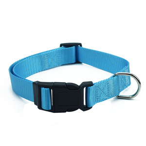 Factory Wholesale Personalized Custom Adjustable Solid <strong>Dog</strong> <strong>Collar</strong> Nylon Pet <strong>Dog</strong> <strong>Collars</strong> for Medium and Large <strong>Dog</strong> - Product Image 5