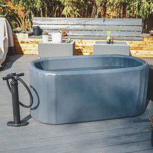 Offre Spéciale DWF Drop Stitch Training Cold Therapy Pool Tub Barrel Gonflable Challenge Ice Bath For Fitness Recovery - Product Image 6