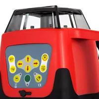 Niveau laser rotatif Sihao Factory rouge, portée 500m, faisceau rouge 360°, outil pour la pose de fenêtres et de portes