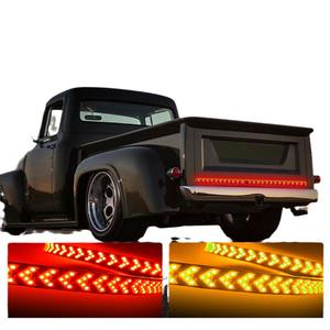 Accessoires pour camions, barre lumineuse pour pick-up, bande lumineuse multifonction arrière de 60/48 pouces avec clignotants et feux de freinage - Product Image 2