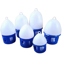 Vente directe d'usine - Distributeur automatique d'eau pour volailles et pigeons en plastique - Bouteille d'eau pour oiseaux en plastique