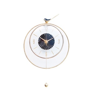 Nordic Style Wall Clock Round Analog Silent Battery Powered Living Room Home Decoration - Product Image 4