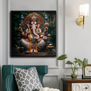 ภาพพระ<span class=keywords><strong>พิฆเนศ</strong></span>แบบดั้งเดิมของชาวอินเดียภาพพิมพ์ดิจิทัลลายหัวช้างพระ<span class=keywords><strong>พิฆเนศ</strong></span> - Product Image 1