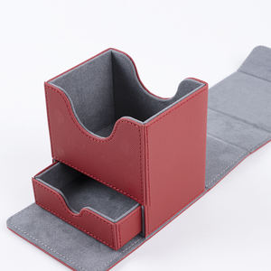 Boîte à dés en cuir PU 100+ Premium PU Trading Yugioh Gaming avec aimant, grande boîte de deck, boîte de deck de jeu de cartes TCG Pokemoned - Product Image 4