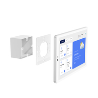 Tablet PC de 10.1" con Android 14, PoE, Montaje en Pared, Programador de Salas de Reuniones, Automatización de Edificios, Modo Kiosco, RS485, HVAC, RJ45, Pantalla Táctil