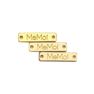 <span class=keywords><strong>Etichette</strong></span> Metalliche Personalizzate per Abbigliamento, <span class=keywords><strong>Targhette</strong></span> con Nome Tagliate al Laser, <span class=keywords><strong>Etichette</strong></span> Ecologiche con Logo del Marchio per Indumenti, Scarpe e Borse - Product Image 5