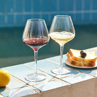 Verres à vin rouges transparents en plastique incassables de gobelet de mariage de va au lave-vaisselle de restaurant pour le mariage