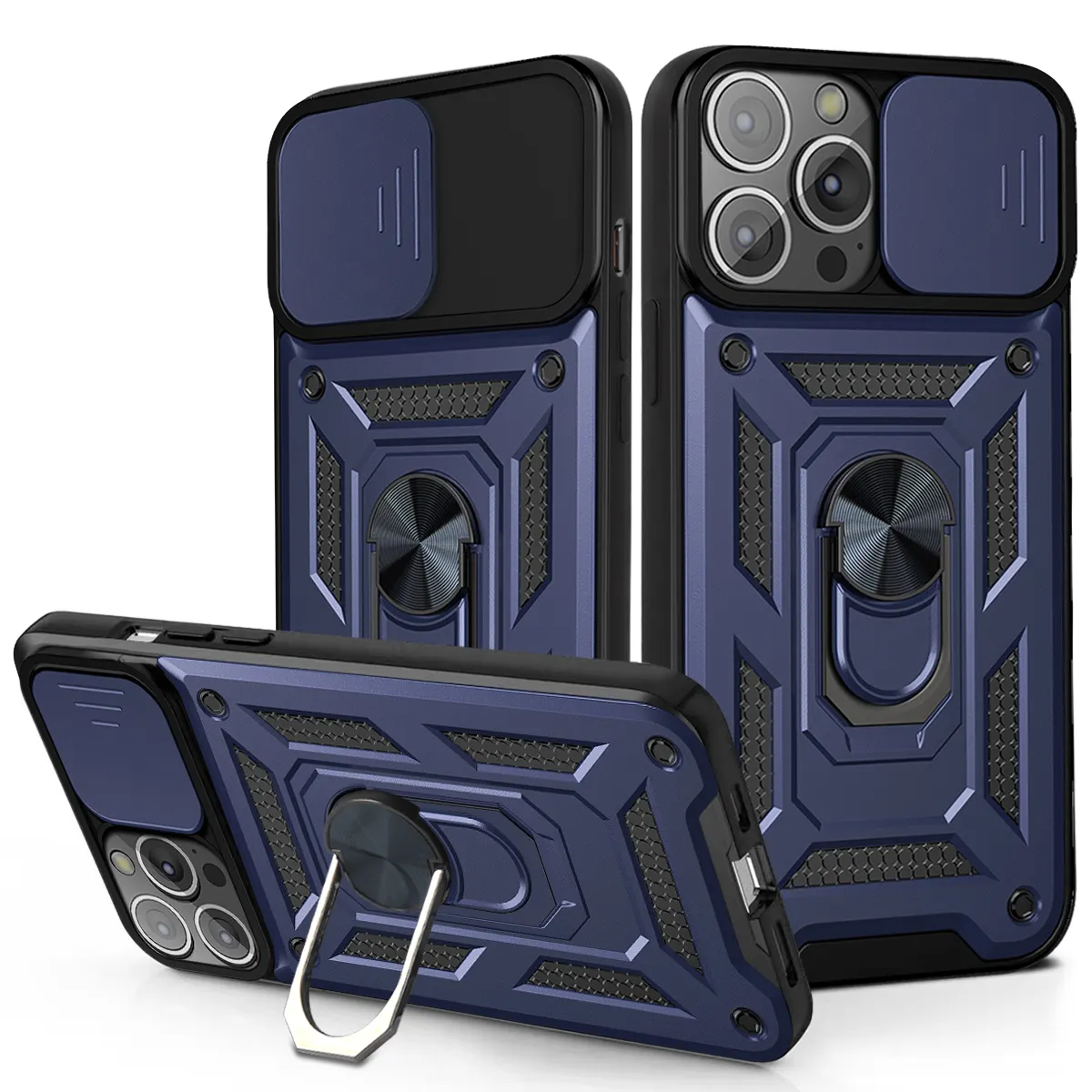 Custodia per telefono popolare di moda per iphone 13 custodia protettiva per telefono con cavalletto per iPhone 11/12/13/pro/max