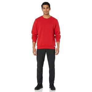 Jumper 100% Cotton Mens Crewneck Sweat Shirts Custom logo Pullover Sweatshirt for Men Mens Sweatshirts <b>High</b> Quality Sweatshirt - Product Image 1