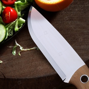 Cuchillo Skan Recto de Acero Inoxidable de Alta Calidad con Mango de Madera de Salgueiro, Personalizable, Grado OEM, Multifuncional para Supervivencia al Aire Libre - Product Image 3