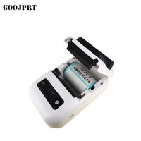 Printer Label Barcode Stiker Thermal Transfer Nirkabel Genggam Mini Portabel