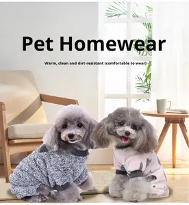 Pijamas para Perros Fishprincess, Personalizadas, Sólidas, Clásicas, para Todas las Temporadas, Cómodas, Suaves, de Diseño de Lujo, Ropa para Mascotas de Poliéster - Product Image 1