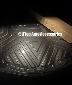 Alfombrilla Ecológica <span class=keywords><strong>para</strong></span> Maletero de Coche <span class=keywords><strong>para</strong></span> Ford Fusion Mondeo 2013 2016 2017, Accesorios <span class=keywords><strong>para</strong></span> Alfombras de Coche, Bandeja Trasera <span class=keywords><strong>para</strong></span> Maletero - Product Image 3