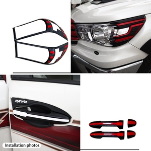 KQD - Kits de Carrocería para Automóviles de la Marca OEM/ODM a Precio de Mayoreo, en Color Negro y Rojo, para Toyota Hilux Revo 2016 en Adelante - Product Image 2