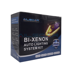 Turbina cuadrada de 2,5 pulgadas con sistema de luz de coche, <span class=keywords><strong>kit</strong></span> de lente de proyector Bixenón <span class=keywords><strong>h7</strong></span>, halos X duales - Product Image 6