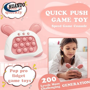 Rompecabezas de velocidad rápida para niños, juguetes de consola de juegos, juego de burbujas de empuje rápido, juguetes sensoriales iluminados - Product Image 2