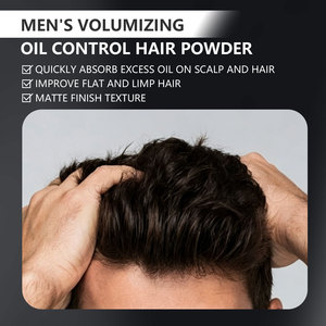 Poudre capillaire volumisante et matifiante pour hommes, vente en gros usine, pour un fini naturel et des cheveux plus volumineux. - Product Image 3