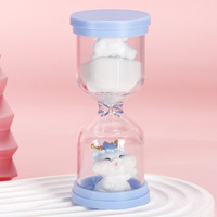 Minuterie de jeu de montre de sable 3 15 minutes 1 5 min sablier moderne dent en plastique enfant sablier visuel pour les enfants brossage