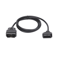 Mejor precio Cable de escáner OBD2 comercial de 16 pines con lector de código eficiente 12V/24V SAE J1962 compatible