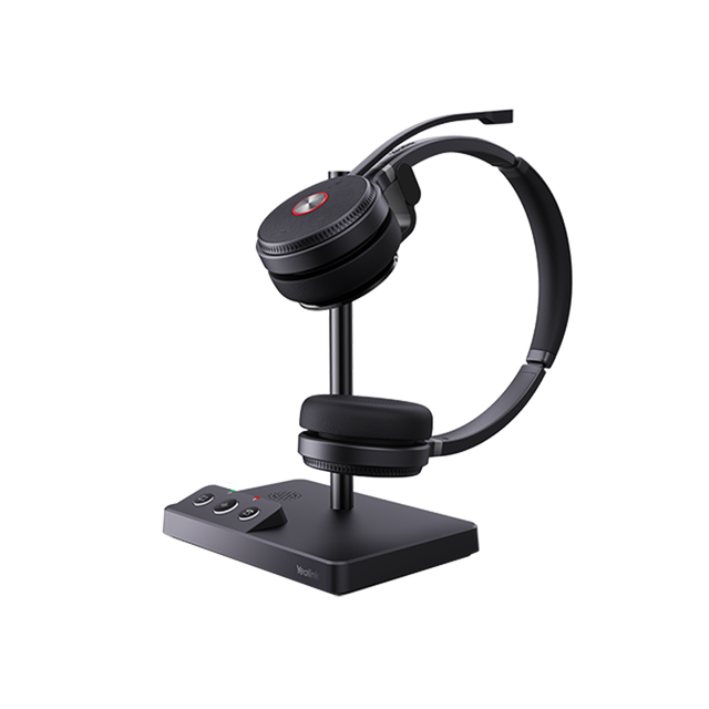 Yealink WH62 DECT 6.0 Wireless Mono Dual Denoising Microphone Yealink Acoustic Shield Essential DECT Wireless Headset