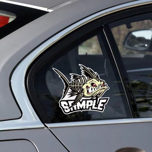 Pegatinas para Ventanas de Coche Resistentes al Agua y a los Rayos UV, Pegatinas de Vinilo Personalizadas con Diseños de Anime en 3D - Product Image 4