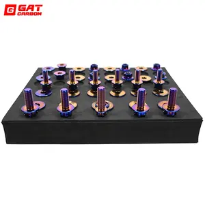 Compartimento del motor Tornillos de aleación de titanio Tornillos Azul quemado 19 piezas para BMW G80M3 G82M4 G87M2 - Product Image 1