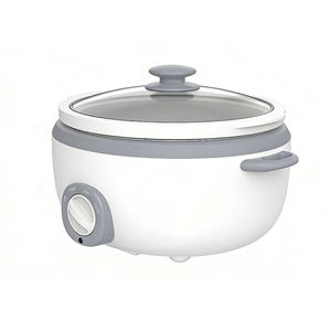 <strong>4</strong> <strong>QT</strong> Electric Programmable <strong>Slow</strong> <strong>Cooker</strong> with Digital Timer &amp; Keep Warm and Non-Stick Tempered Glass Lid-Serves 6 People - Product Image 2