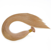 Cuticule Remy européenne 100% Extensions de cheveux humains bruts Double Drawn Nano K-ITIP Y K Plat F-I U Tip Vague italienne & Style crépus