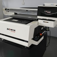 Impresora UV Digital de Cama Plana 6040, Máquina de Impresión de Vidrio, Cerámica, Azulejos, Acrílico, Madera y Metal con Impresora de Inyección de Tinta UV A2