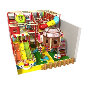 Énorme équipement de jeux intérieur pour enfants : balançoires, château gonflable, <span class=keywords><strong>maison</strong></span> de jeux, restaurants, parc de trampolines pour enfants - Product Image 4
