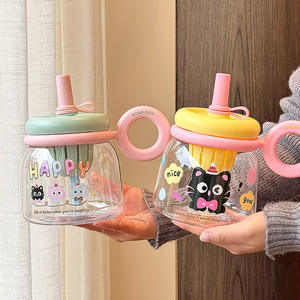 Gourde pour enfant Star Cup avec paille, 350 ml, design cartoon, pour l'école et les activités de plein air - Product Image 3