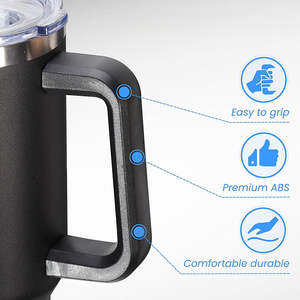 <span class=keywords><strong>Vaso</strong></span> Térmico de Acero Inoxidable con Recubrimiento y Logotipo Personalizado, 40 oz, con Asa, para <span class=keywords><strong>Vaso</strong></span> <span class=keywords><strong>Stanley</strong></span>, <span class=keywords><strong>Vaso</strong></span> Aislado, Gobelet Isotherme - Product Image 4