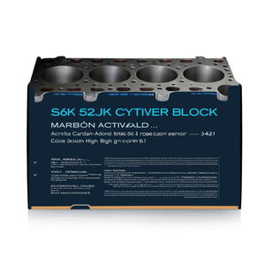 Bloc-cylindres S6K 52JK 3408 3421 pour moteur diesel industriel à grande cylindrée, haut débit, grande puissance - Product Image 1