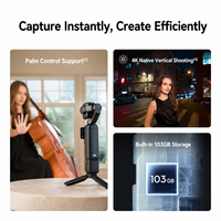 Caméras de vlogging Osmo Pocket 4P Combo, caméra de vlogging 4K/240fps, stabilisation sur 3 axes, suivi actif 7.0, produits originaux