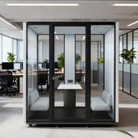Schallgedämmte Home-Office-Kabine für Konferenzen und Autonomes Arbeiten von Workspace